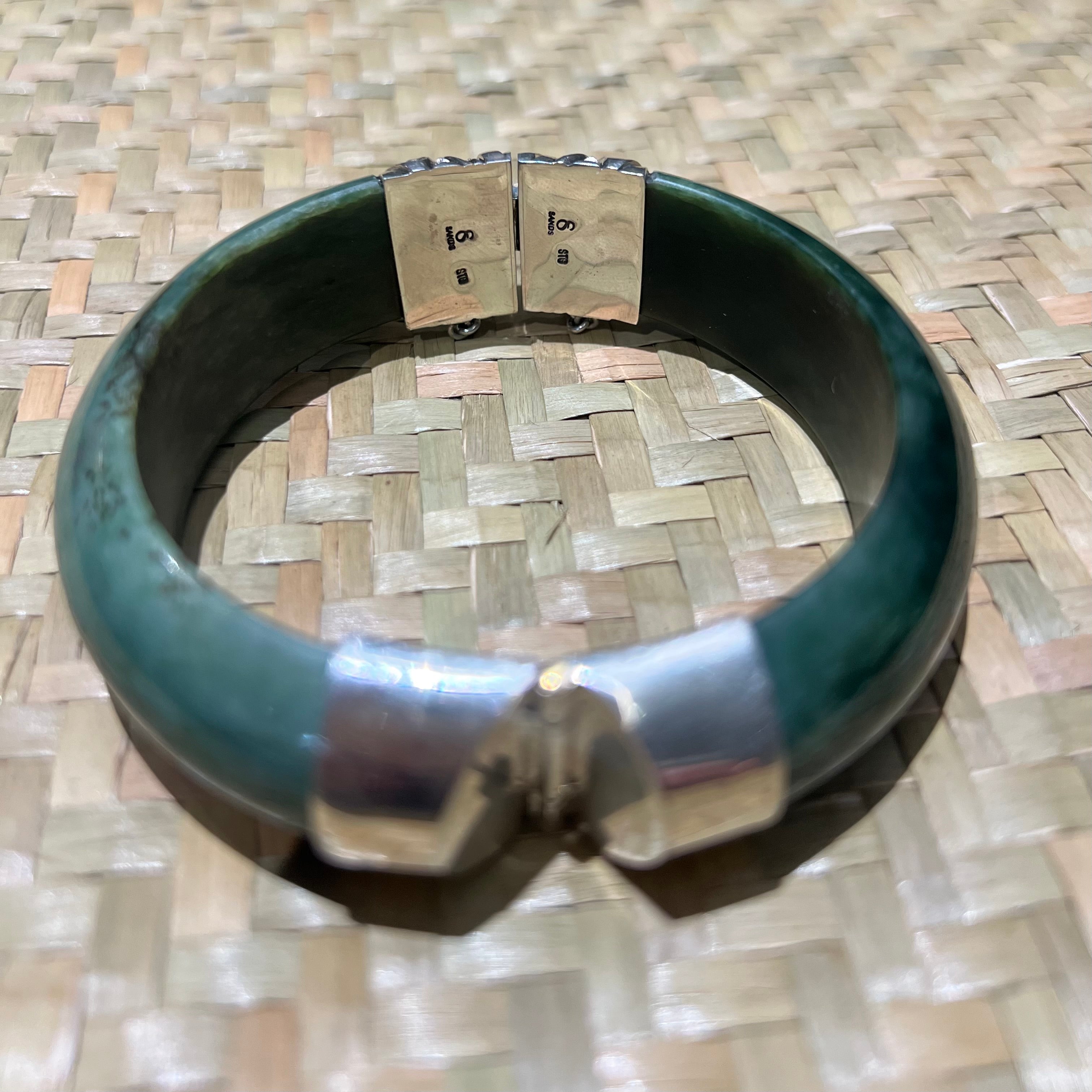 Kawakawa Sterling Silver Bangle