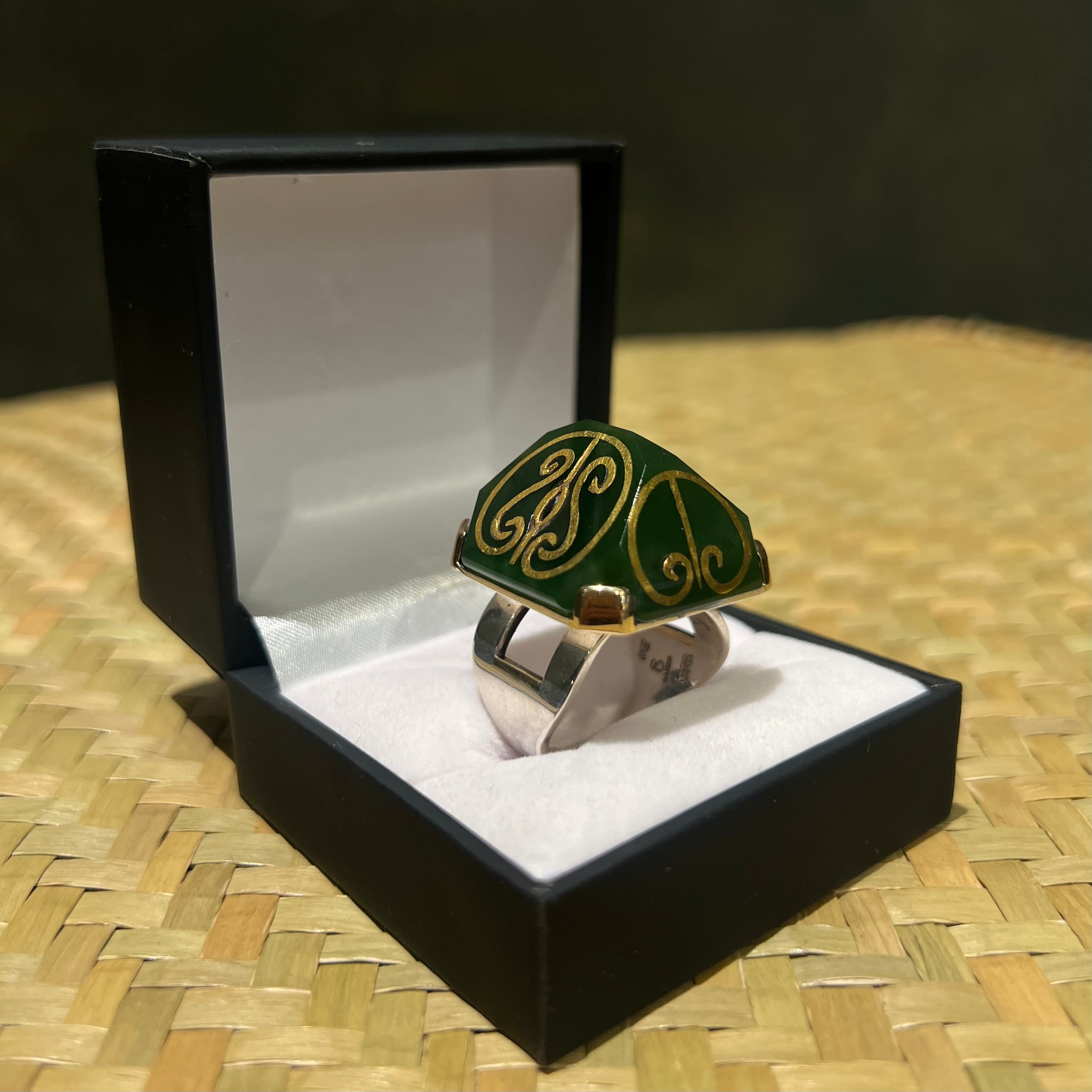 Kawakawa Stirling Silver Ring