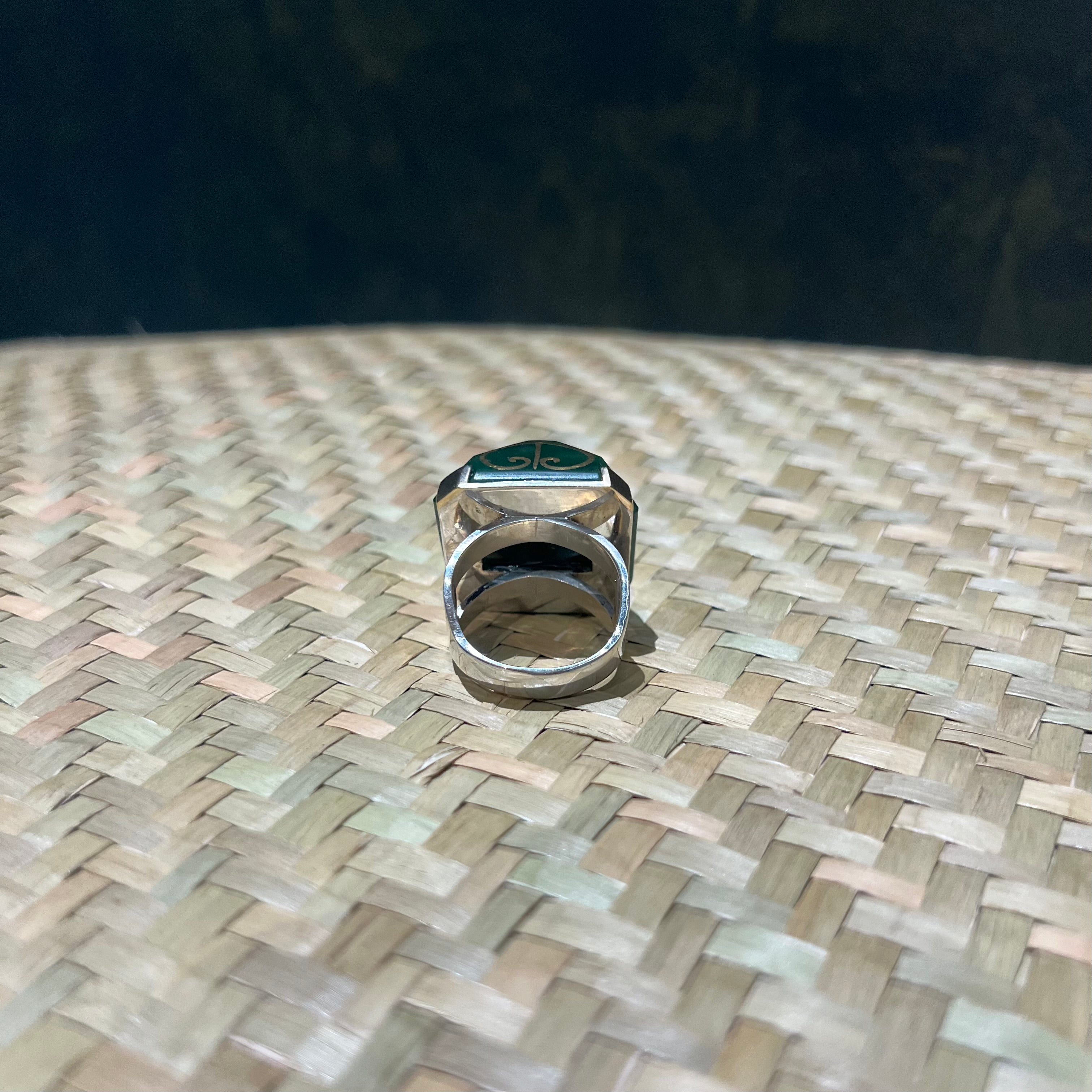 Kawakawa Stirling Silver Ring