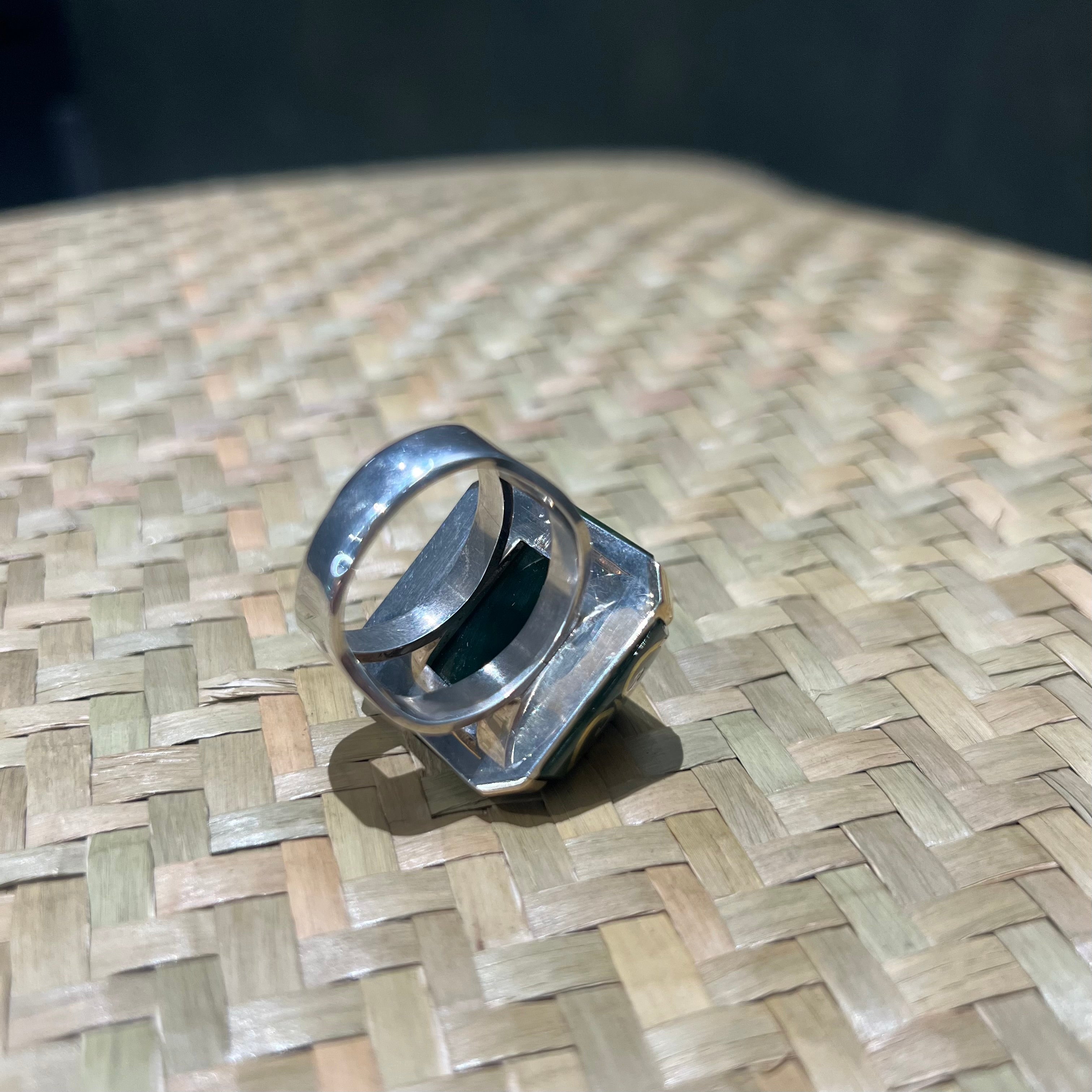 Kawakawa Stirling Silver Ring