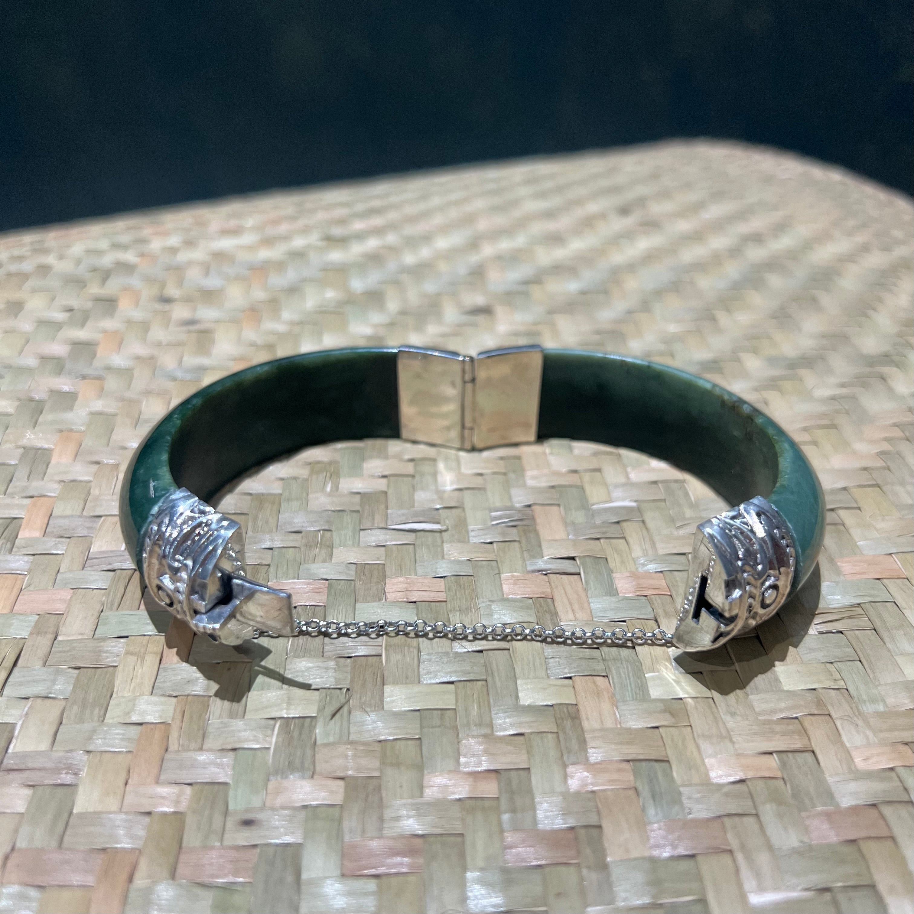 Kawakawa Sterling Silver Bangle