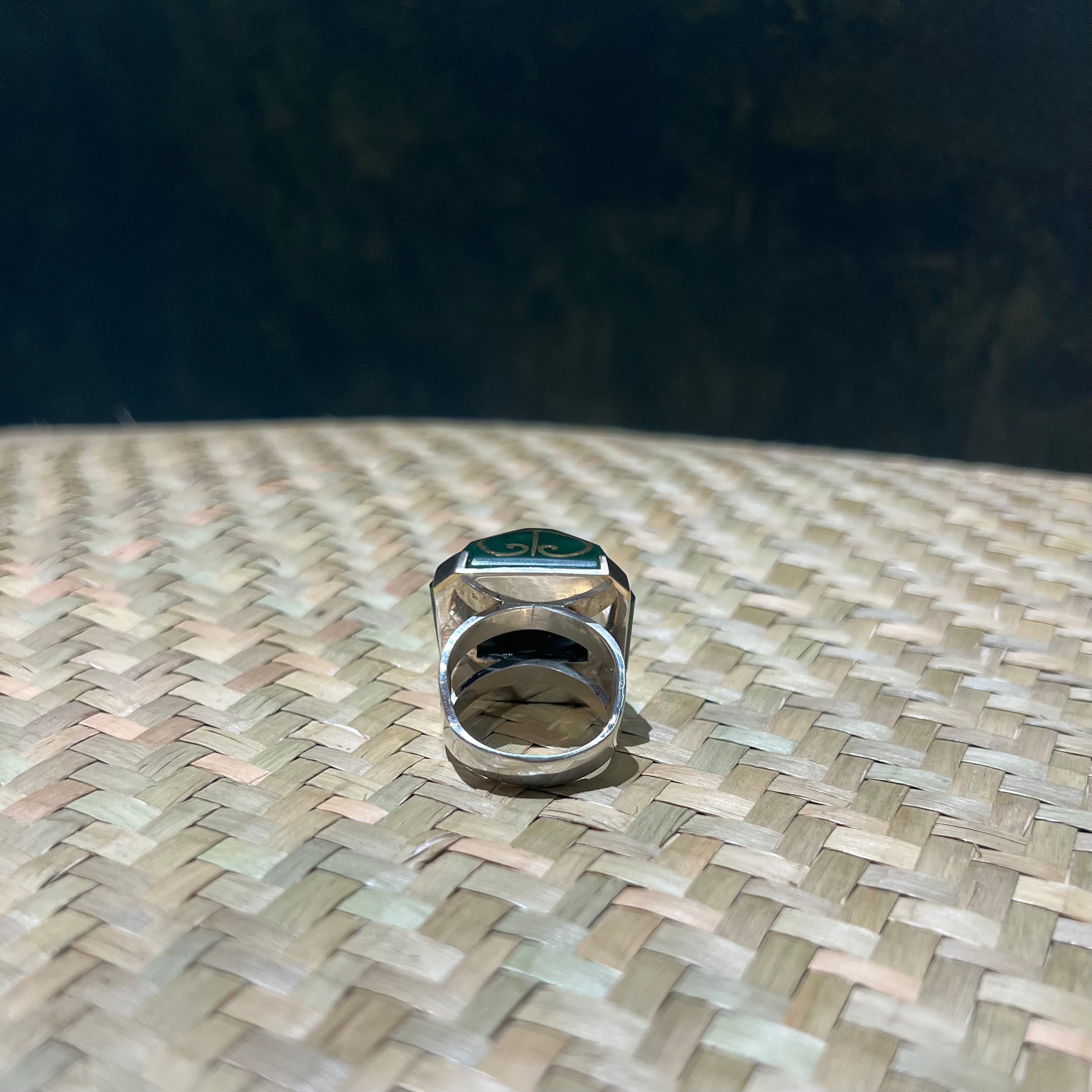 Kawakawa Stirling Silver Ring